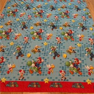 Nintendo super Mario Brothers microfiber twin flat sheet